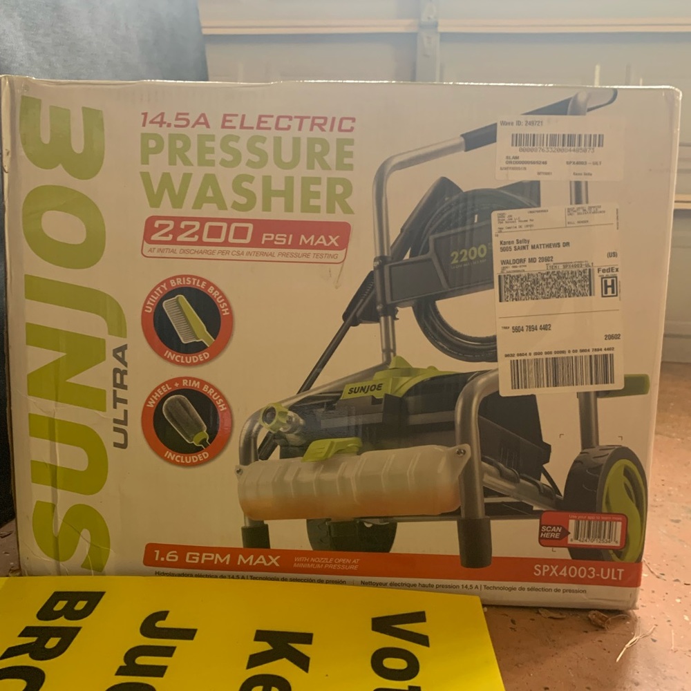 Sunjoe Pressure Washer